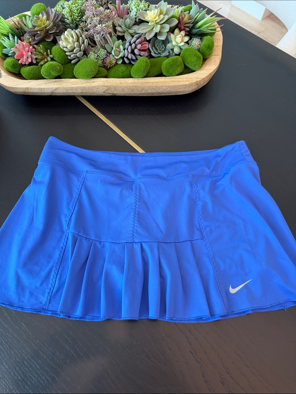 Nike Bright Blue Pleated Athletic Skort